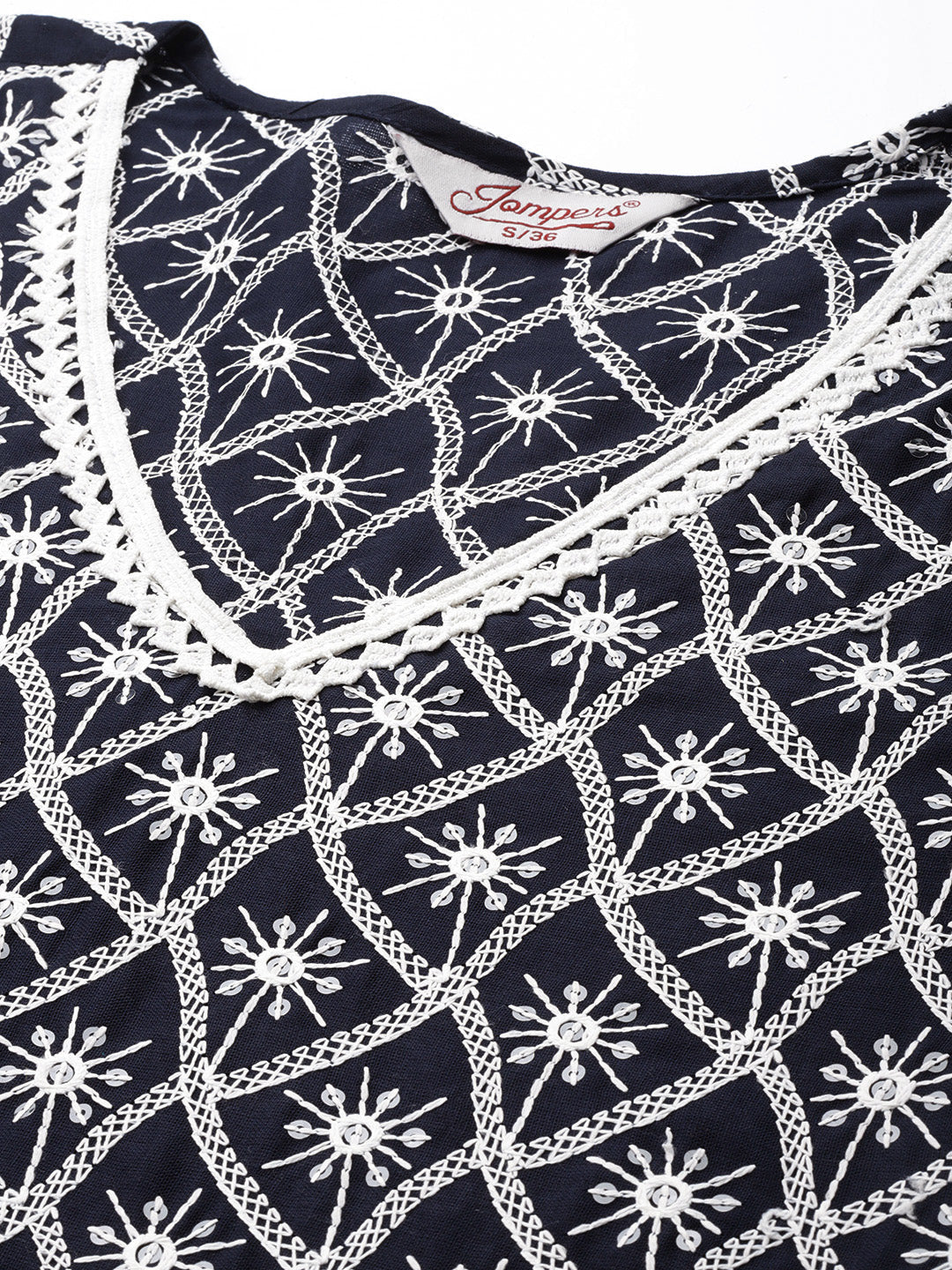 Embroidered Kurta Palazzo Set - Womenâ€™s Palazzo Sets & Dupatta