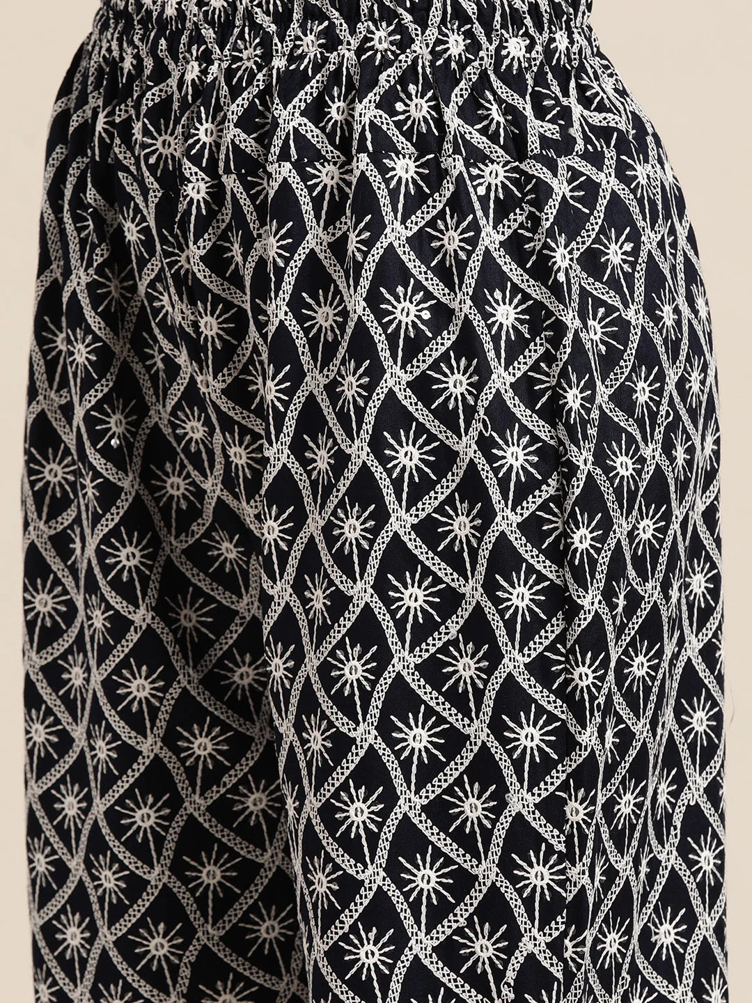 Embroidered Kurta Palazzo Set - Womenâ€™s Palazzo Sets & Dupatta