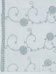 Leheriya Sequinned Kurta with Palazzos & With Dupatta ( JOKPL D44G 1485 Grey )-JOKPL-D44G-1485