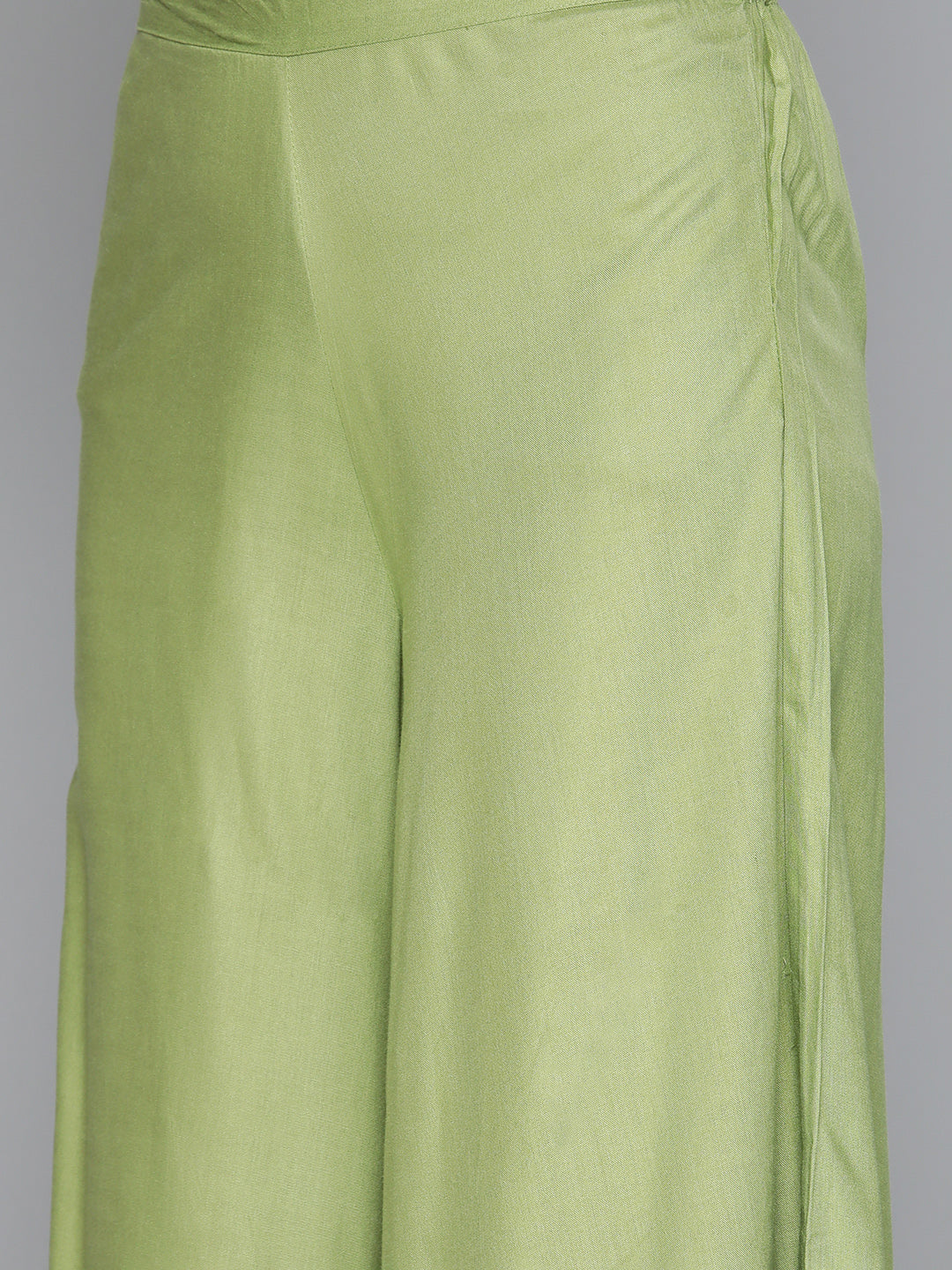 Green Sequinned Kurta Palazzo Set | Women's Palazzo Sets Online
