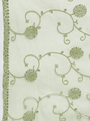 Green Sequinned Kurta with Palazzos & With Dupatta ( JOKPL D44Grn 1493 Green )-JOKPL-D44Grn-1493