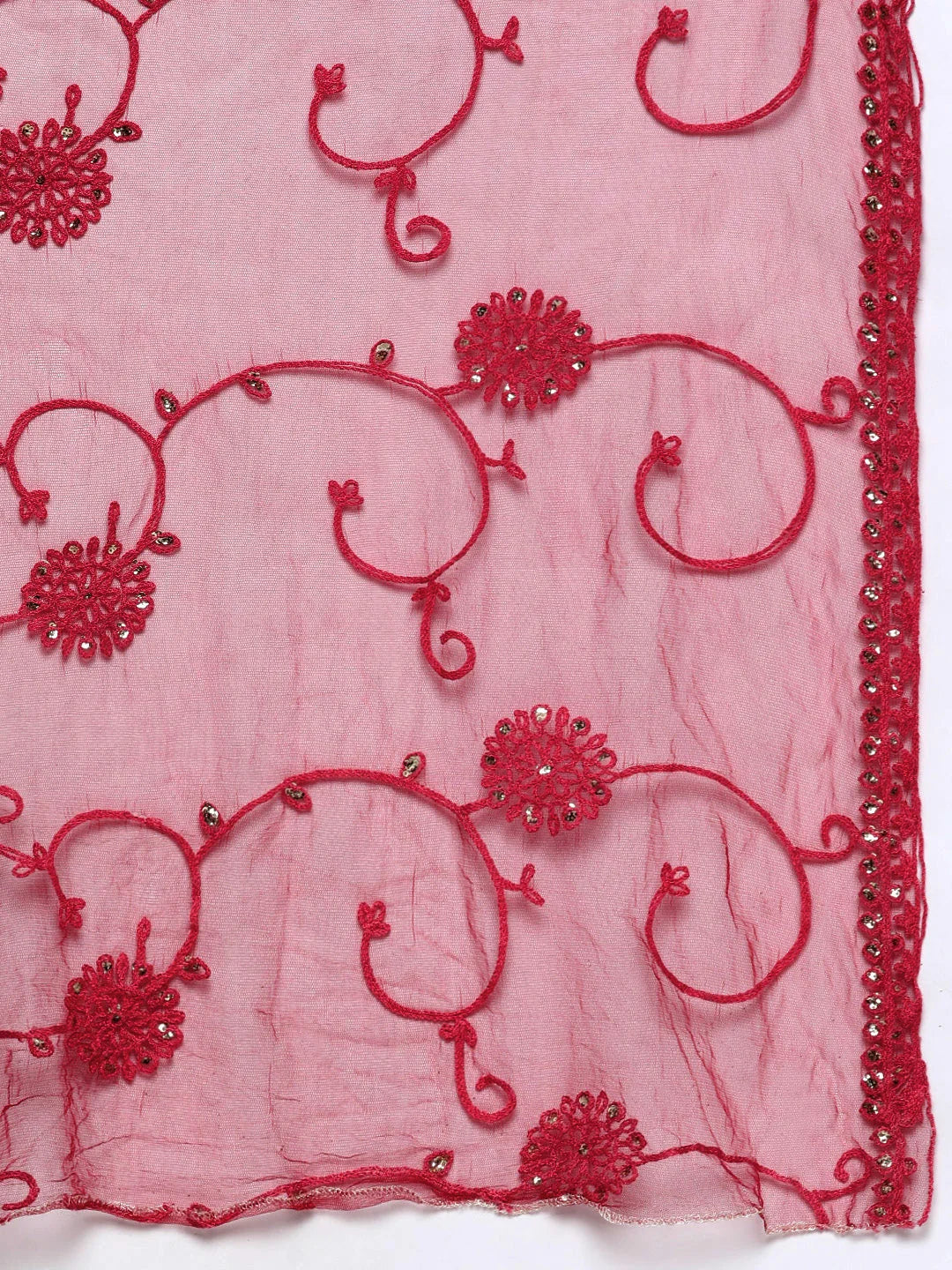 Maroon Leheriya Kurta Palazzo Set | Buy Kurta and Palazzo Set