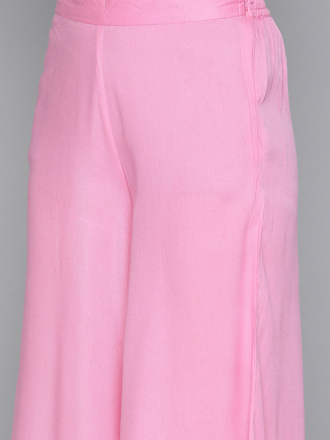Pink Sequinned Kurta Palazzo Set | Women's Palazzo Sets