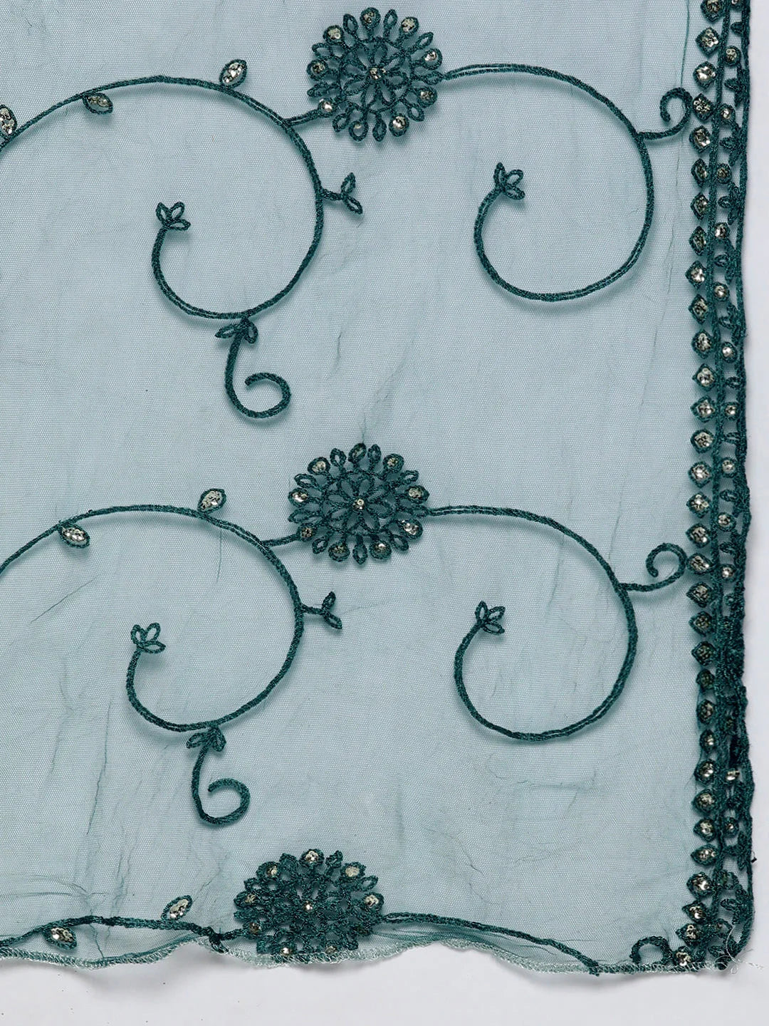 Teal Leheriya Kurta Palazzo Set | Women's Kurta and Palazzo Set