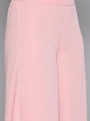 Floral Printed Pleated Pink Georgette Kurta with Palazzos & With Dupatta ( JOKPL D45 Gry 1497 Pink )-JOKPL-D45-Gry-1497