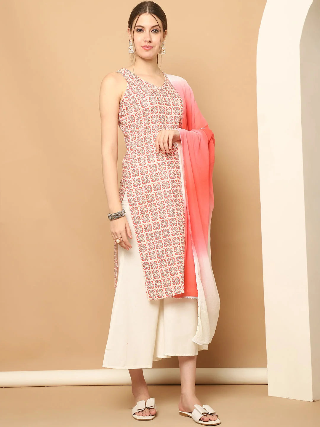Red Printed Kurta Palazzo Set | Stylish Womenâ€™s Palazzo Sets