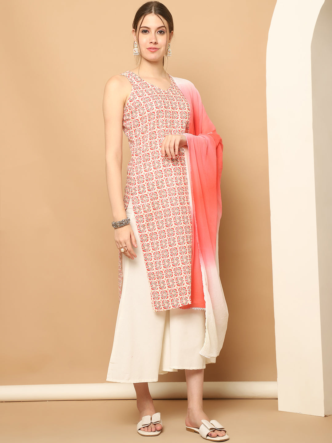 Red Printed Kurta Palazzo Set | Stylish Womenâ€™s Palazzo Sets