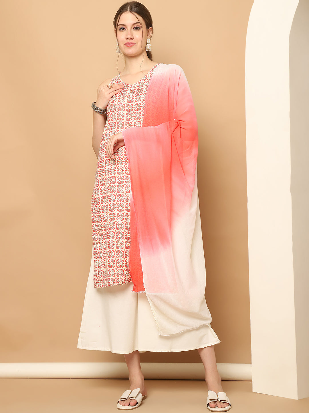 Red Printed Kurta Palazzo Set | Stylish Womenâ€™s Palazzo Sets