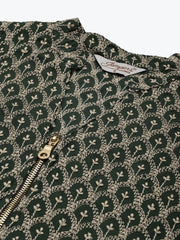 Green Embroidered Kurta with Sharara ( JOKPS 1448 Green )
