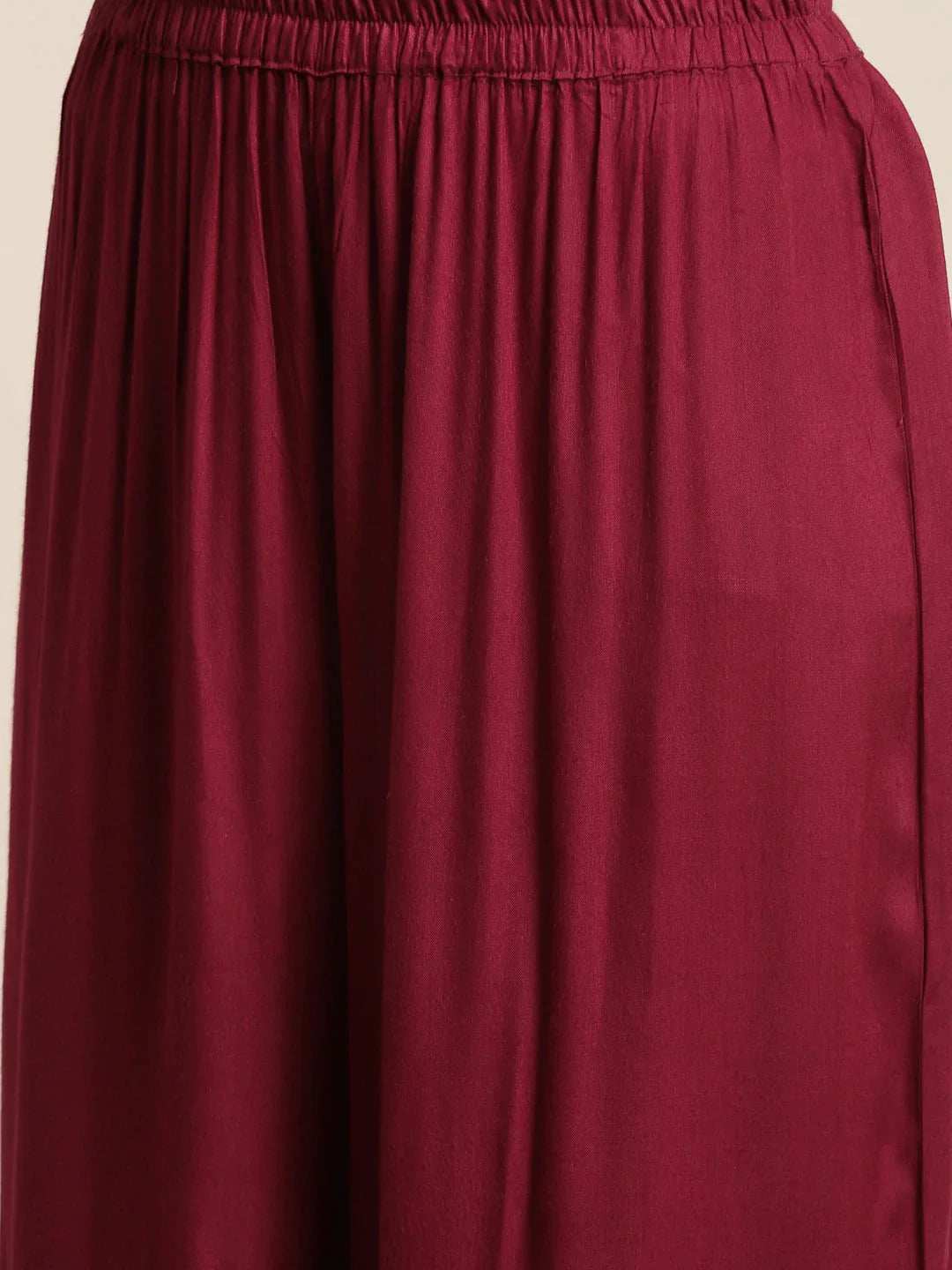DesiQlo Women Kurta sets - Maroon - JOKPS_1448_Maroon_S