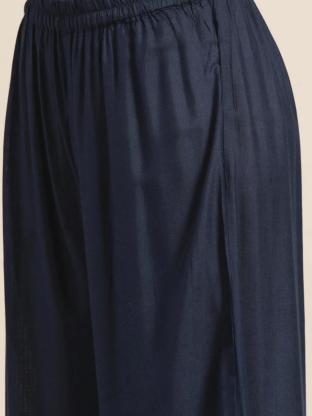 DesiQlo Women Kurta sets - Blue - JOKPS_1448_Navy_S