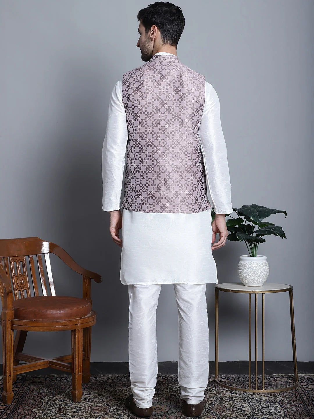 Men's Comfy Nehru Jacket & Kurta Pajama Set | Ethnic Style