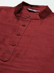 Men's Printed Nehru Jacket and Kurta Pyjama Set-JOKPWC-MS