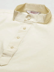 Men's Embroidered Light Nehru Jacket & Kurta Pyjama