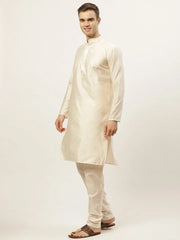 Men's Embroidered Nehru Jacket & Kurta -Pyjama