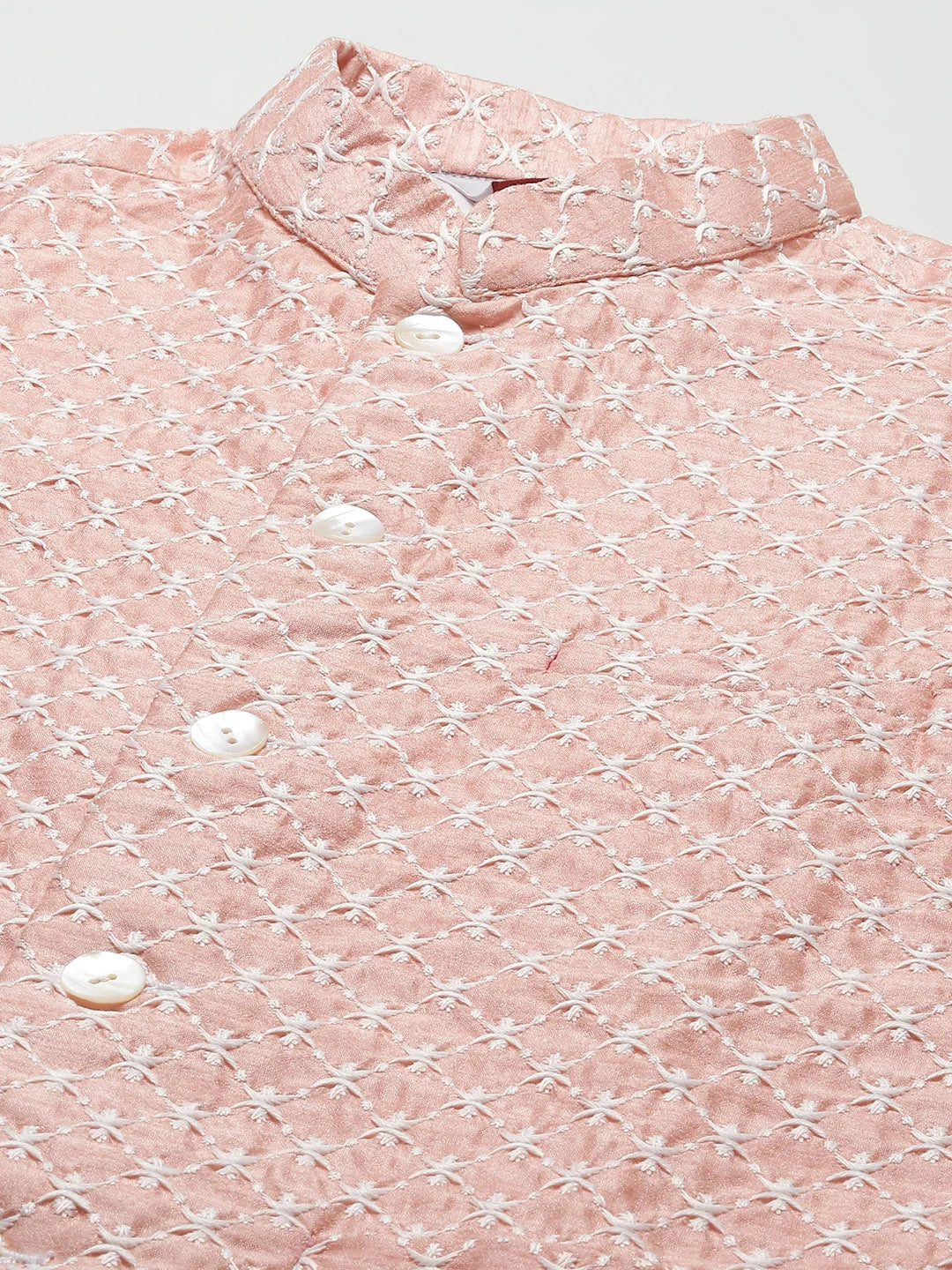 Mens Kurta Pajama Set with Embroidered Nehru Jacket | Ethnic Wear