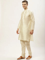 Men's Embroidered Nehru Jacket and Kurta Pyjama