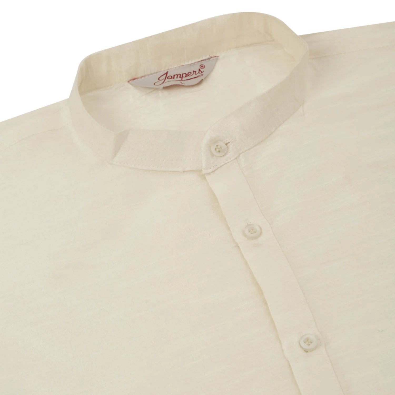 Pink Nehru Jacket Mens Kurta Pajama Set - Woven Design Cotton