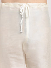 Men's Ikat Print Nehru Jacket & Kurta Pyjama