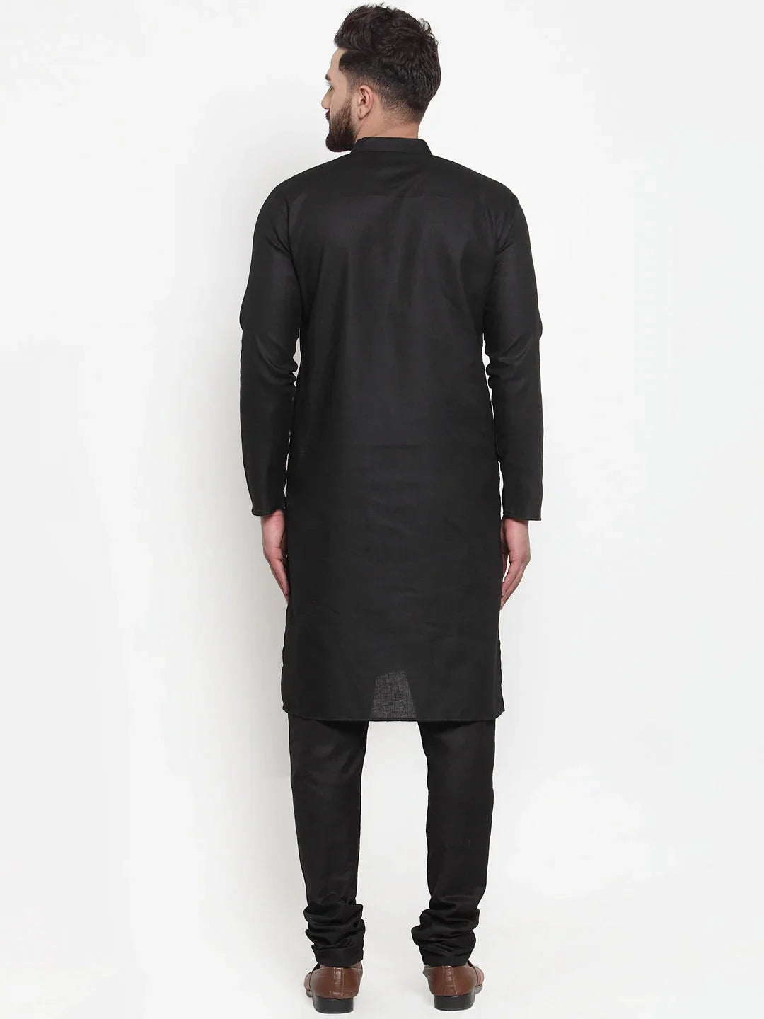 DesiQlo Men Ethnic Set - Multicolor - JOKP_501Black_D_S