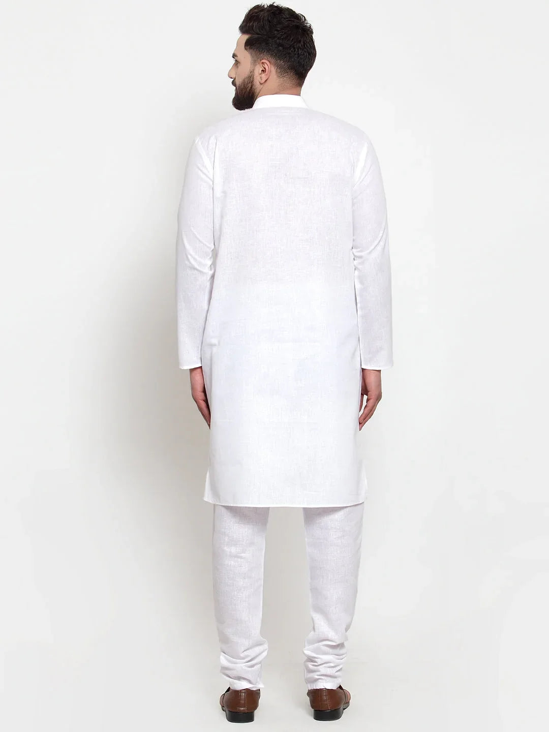DesiQlo Men Ethnic Set - Multicolor - JOKP_501White_D_S