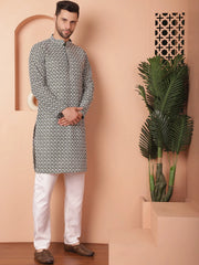 Chikankari Pure Cotton Kurta with Quality Pyjama-JOKP-P
