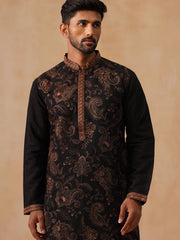 Traditional Embroidered Kurta for Men (JOKP B-P 5285 Bronze )