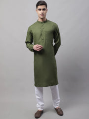 Men's Cotton Solid Kurta Payjama Sets