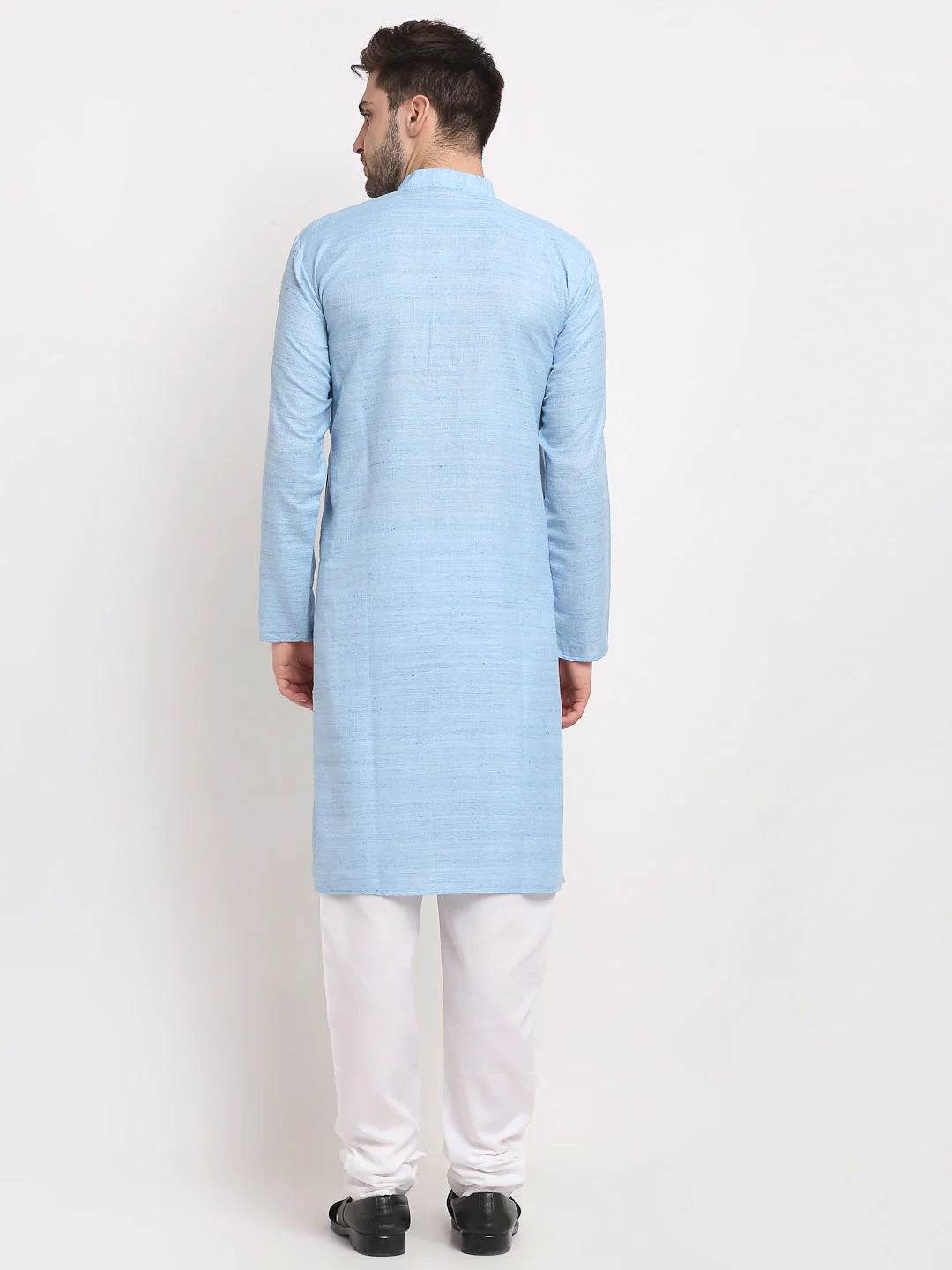 Woven Cotton Kurta Pajama Set for Men | Ethnic Collection