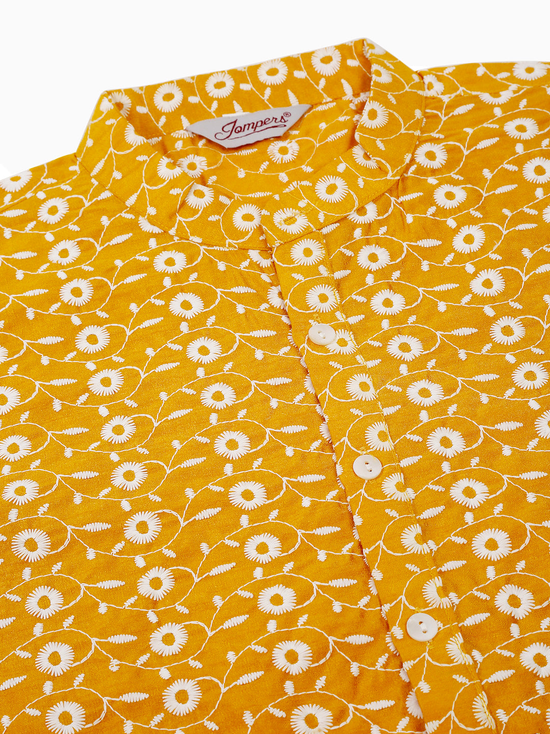 Amazing Mustard Embroidered Kurta Pajama Set | Mens Kurta Pajama