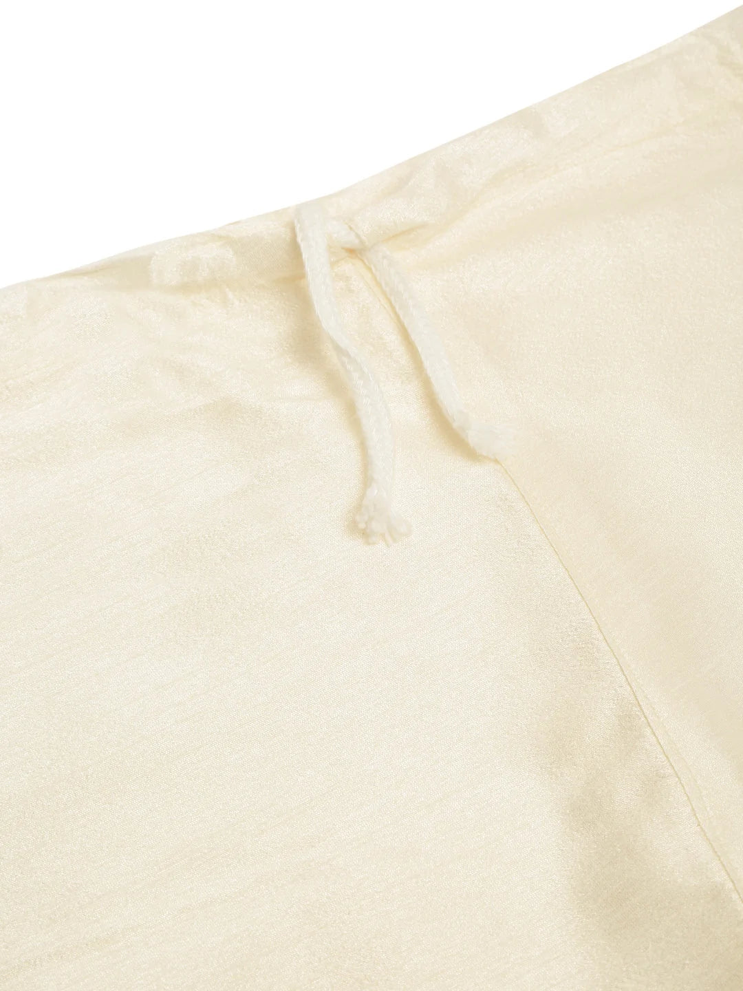 Men's Solid Kurta Pajama Set | Golden Silk Dupion | Buy Now