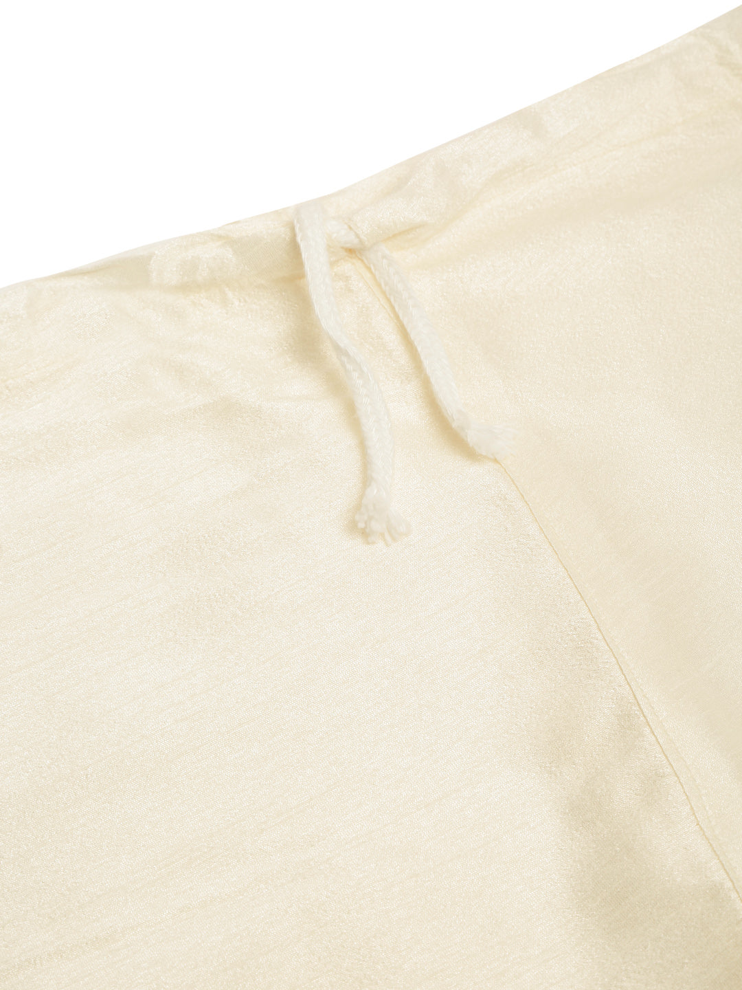 Men's Solid Kurta Pajama Set | Golden Silk Dupion | Buy Now