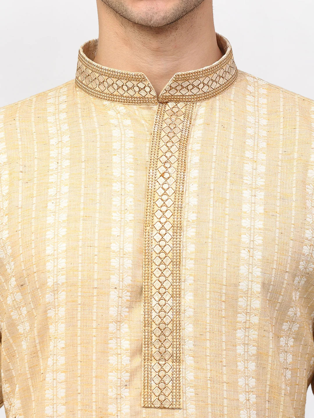 Shop Beige Indian Kurta for Men | Cotton Mens Kurta