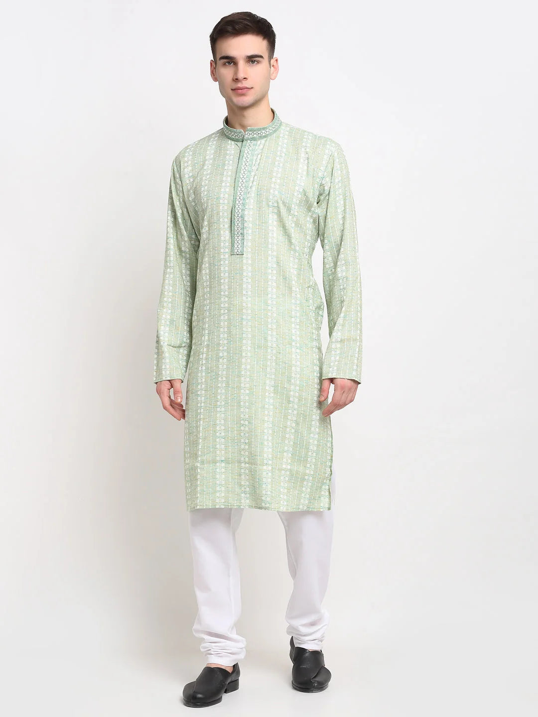 Men's Woven Kurta Pajama-JOKP-642