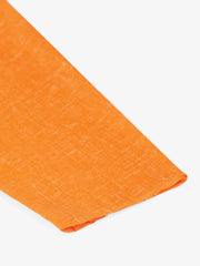 Men's Cotton Solid Kurta Pajama Sets ( JOKP 657Orange )-JOKP-657