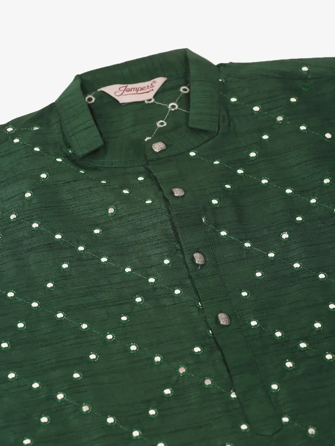 DesiQlo Men Ethnic Set - Green - JOKP_659Green_S