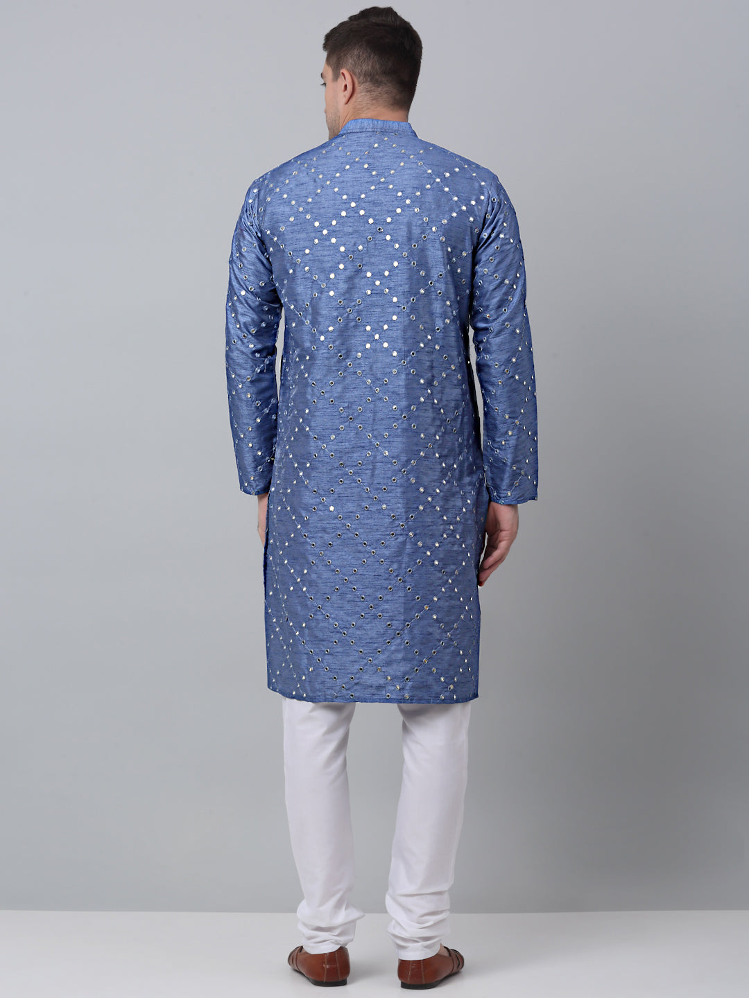DesiQlo Men Ethnic Set - Grey