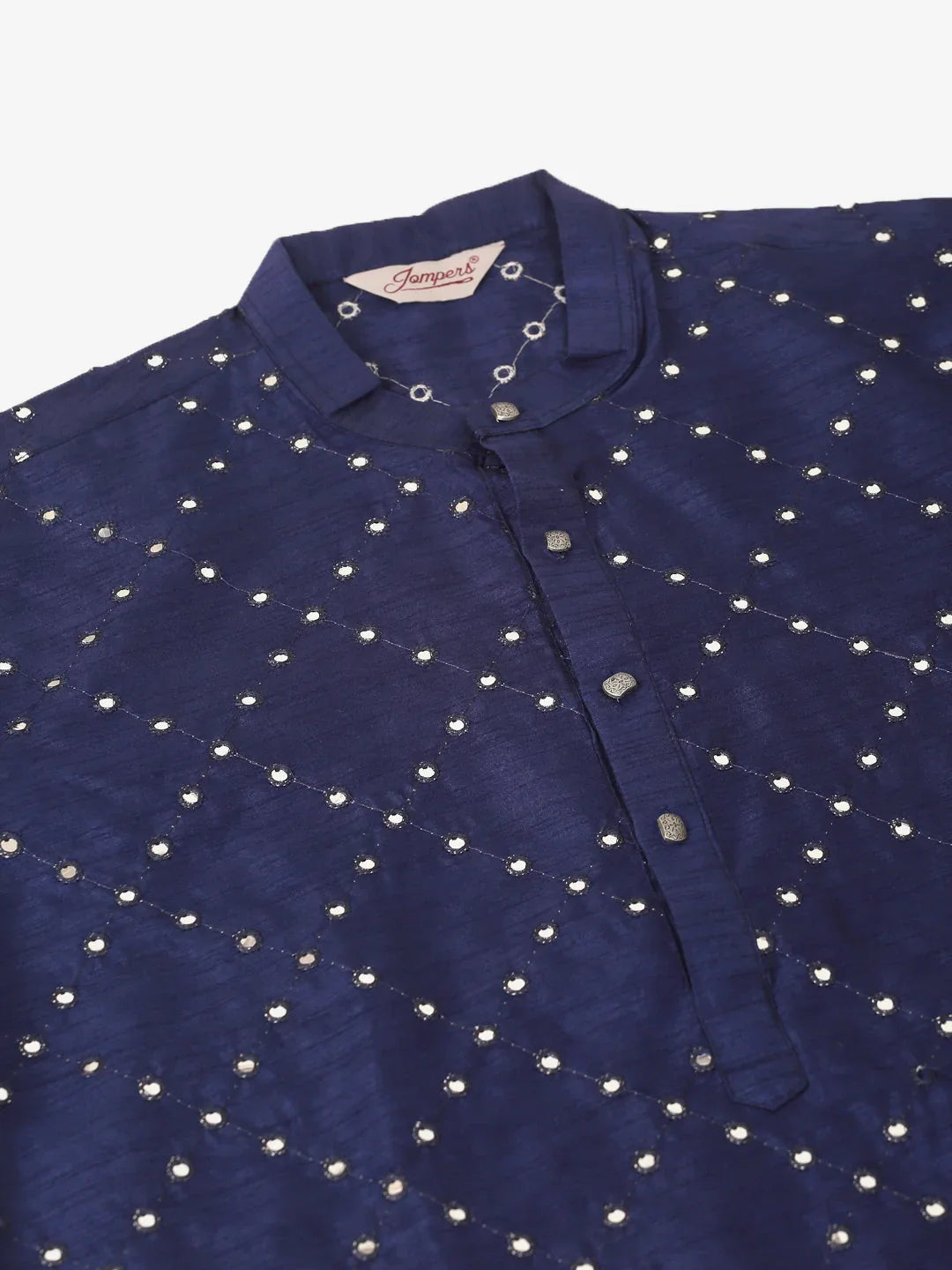 DesiQlo Men Ethnic Set - Blue - JOKP_659Navy_S