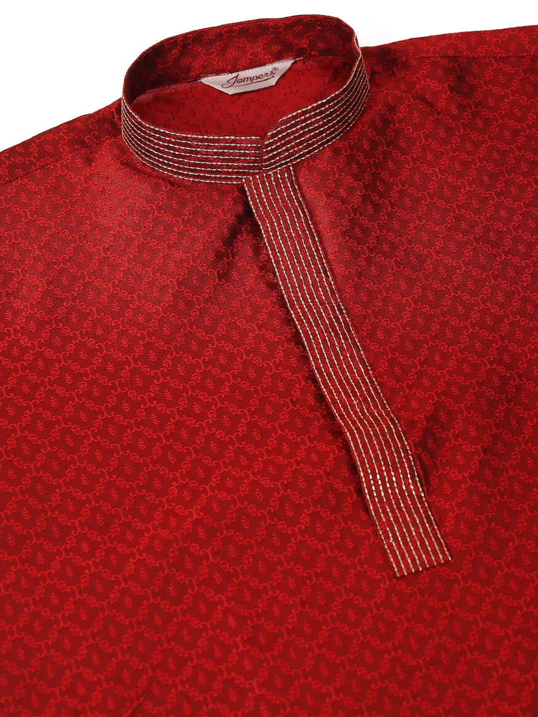 DesiQlo Men Ethnic Set - Maroon - JOKP_664Maroon_S