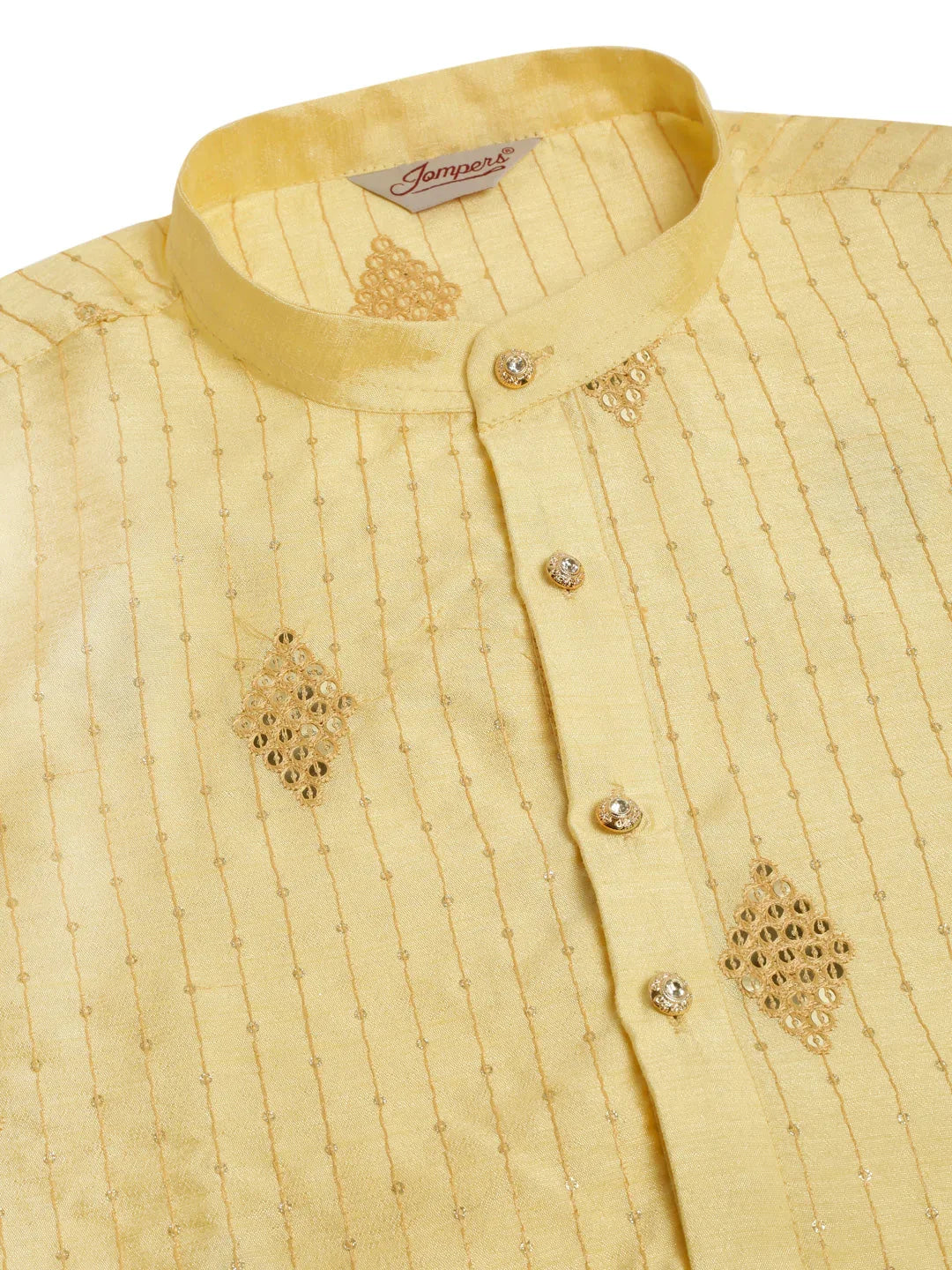 DesiQlo Men Ethnic Set - Gold