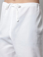 Men Sky Blue and White Striped Kurta with Pyjama ( JOKP 683Sky )-JOKP-683