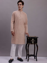 Men's Solid Pure Cotton Kurta With Pyjamas