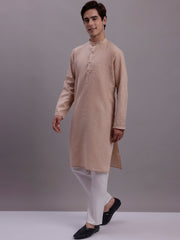 Men's Solid Pure Cotton Kurta With Pyjamas