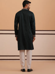 Silk Blend Sequins Embroidered Kurta Pyjama with Dupatta Set ( JOKP P D 5320 P D 5320Olive ) [FF] [Q11-12]