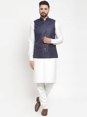 Men's Solid Kurta Pajama with Solid