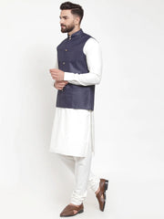 Men's Solid Kurta Pajama with Solid