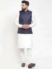 Men's Solid Kurta Pajama with Solid