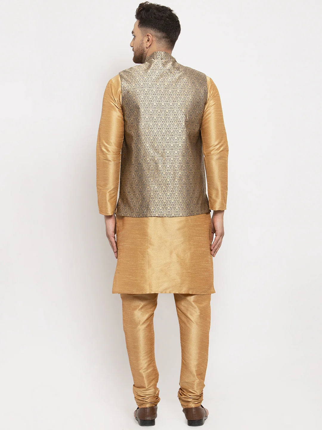 Wonder Solid Kurta Pajama with Waistcoat | Mens Kurta Set