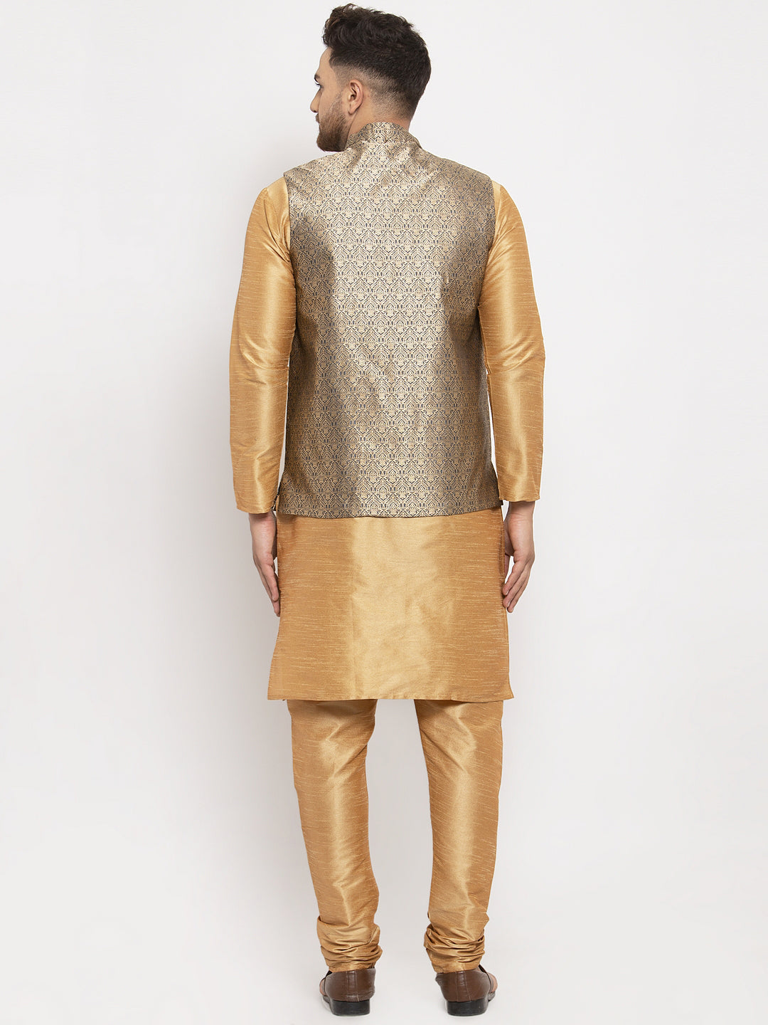 Wonder Solid Kurta Pajama with Waistcoat | Mens Kurta Set