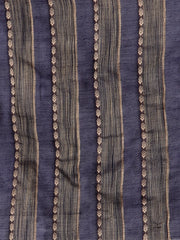 Women Orange Self-Striped Kurta with Trousers & Floal Georgette Dupatta ( JOKS D3O 1310 Orange )-JOKS-D3O-1310